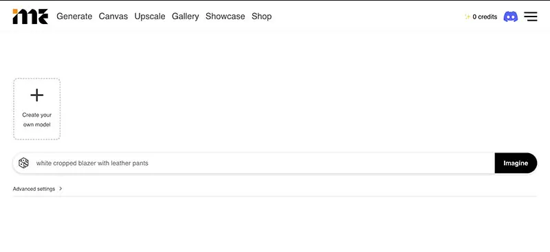 crear outfits con Imagineme.ai-paso 2