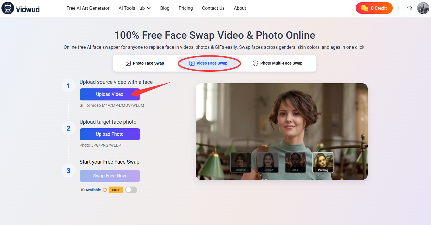 Start with the Deepnude Video Maker