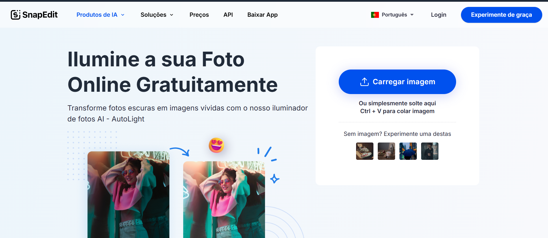 iluminação automática - snapedit