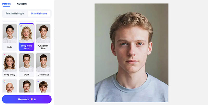 filtre cheveux longs homme &ndash; AI EASE