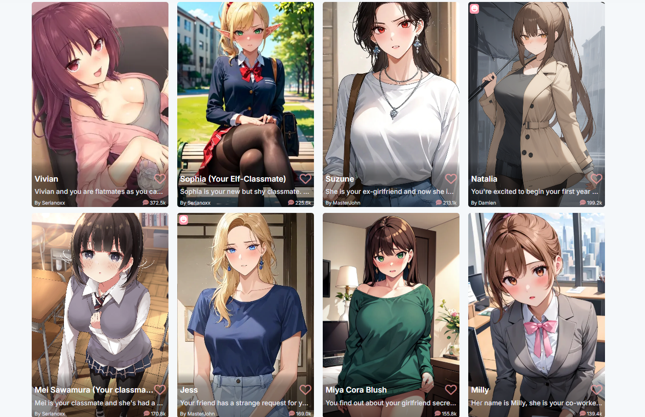 Live3D Anime Sexy AI Girlfriend Generator