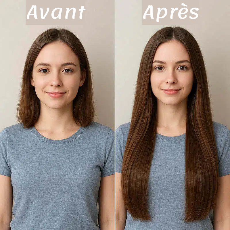 photo cheveux longs femme