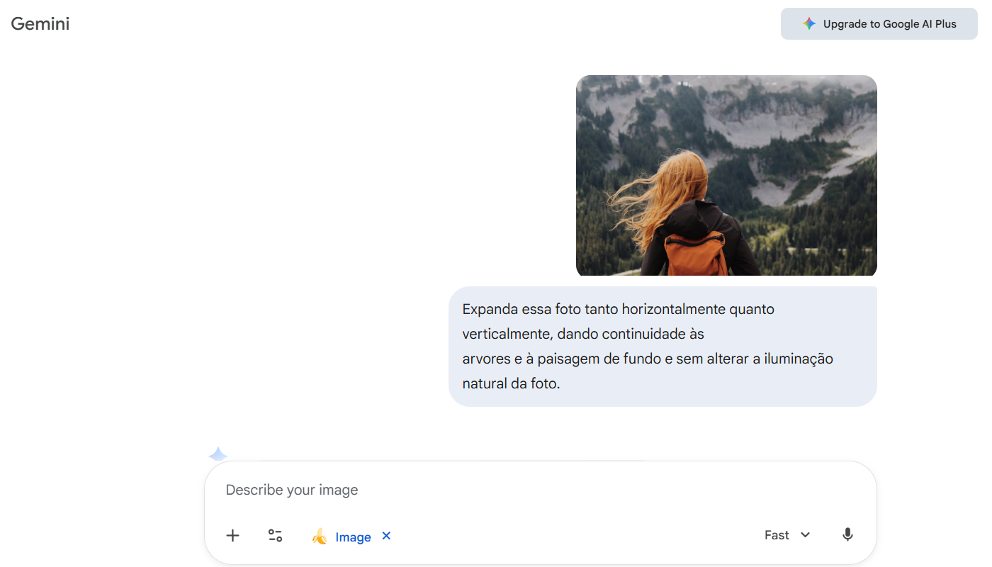 completar foto com IA