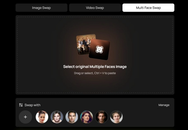 Deepswapper Multi Face Swap