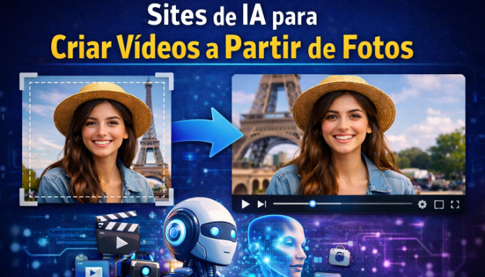 Os 3 Melhores Sites Gratuitos de IA para Criar Vídeos a Partir de Fotos