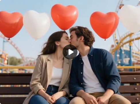 AI Kissing Video