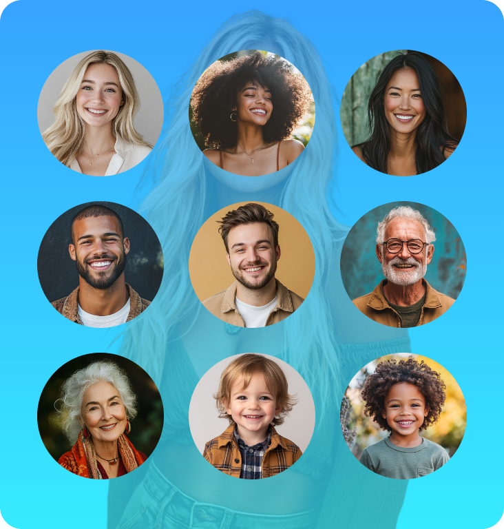 適用於所有人的 AI 換衣
