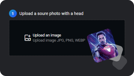 Upload a Source Photo for Head Swap