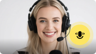 AI Voice Generator for Voiceovers